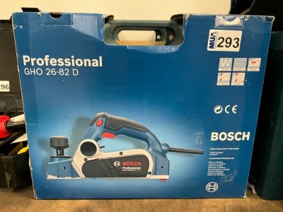 UNUSED BOSCH GHO26-82D PROFESSIONAL 110V PLANER