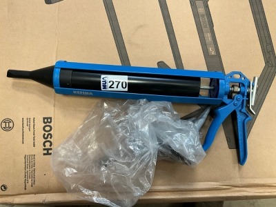 UNUSED REFINA GROUT GUN C/W 3no. NOZZLES