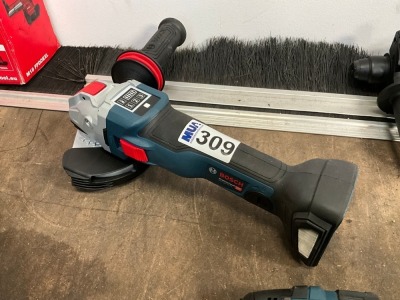 UNUSED BOSCH PROFESSIONAL GWX 18V-10SC CORDLESS 4" GRINDER - UNIT ONLY