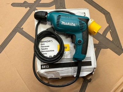 UNUSED MAKITA 6413 110V DRILL