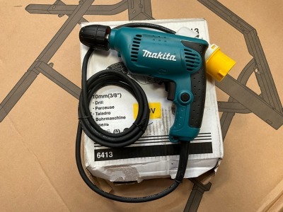 UNUSED MAKITA 6413 110V DRILL