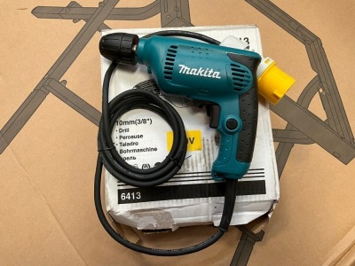 UNUSED MAKITA 6413 110V DRILL