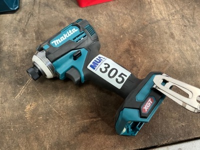 UNUSED MAKITA TD001G CORDLESS IMPACT GUN - UNIT ONLY