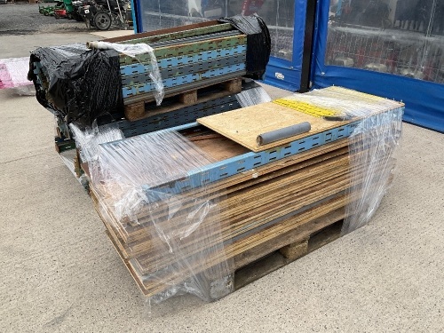 9No. BAYS OF PALLET RACKING&nbsp;