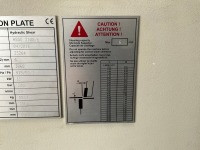 MORGAN RISHWORTH HGS3100/6 3.1M 3 PHASE GUILLOTINE - 11