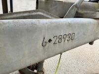 IFOR WILLIAMS 10ft x 6ft TWIN AXLE 3500KGS PLANT TRAILER - 18