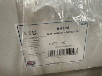 LOT TO INC. UNUSED HOUGH AH118 GL3 CHANNEL CONNECTORS - 2