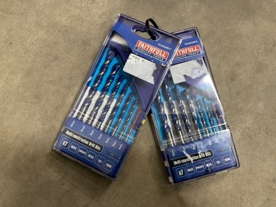 2NO. UNUSED FAITHFULL MASONARY BIT SETS