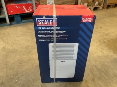 UNUSED SEALY 10Ltr DEHUMIDIFIER