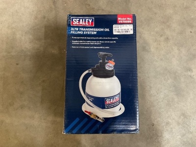 UNUSED SEALY 3Ltr TRANSMISSION OIL FILLING SYSTEM