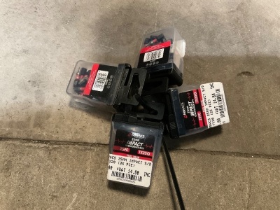 4NO. UNUSED ASSORTED BIT SETS