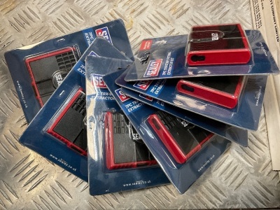 7NO. UNUSED SEALEY 7pc TRX-* FITTING EXTRACTOR SETS