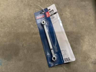 2NO. UNUSED SEALEY 5mm & 6mm STRUTCH WRENCHES