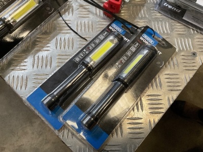 2NO. UNUSED DRAPER 5W LED WORK LIGHTS