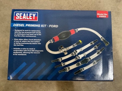 UNUSED SEALEY DIESEL PRIMING KIT