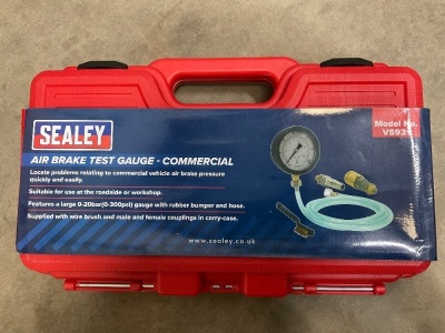 UNUSED SEALEY AIR BRAKE TEST GAUGE