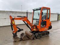 YANMAR B15-3 1.5 TON MINI DIGGER