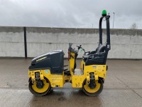 BOMAG BW80AD-5 DIESEL DOUBLE DRUM RIDE ON ROLLER - 2