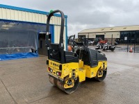 BOMAG BW80AD-5 DIESEL DOUBLE DRUM RIDE ON ROLLER - 5