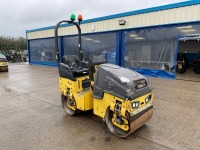 BOMAG BW80AD-5 DIESEL DOUBLE DRUM RIDE ON ROLLER - 7