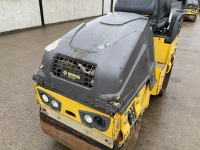 BOMAG BW80AD-5 DIESEL DOUBLE DRUM RIDE ON ROLLER - 9