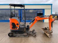 DOOSAN DX17Z 1.8 TON MINI DIGGER - 6