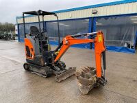 DOOSAN DX17Z 1.8 TON MINI DIGGER - 7