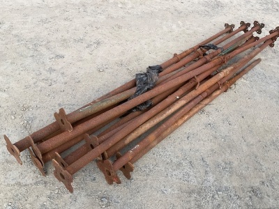 APPROX. 11No. 2m ADJUSTABLE ACRO PROPS