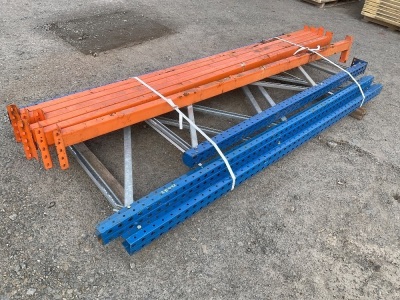 1No. BAY OF PALLET RACKING