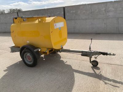 WESTERN 985lt SINGLE AXLE FAST TOW BUNDED METAL FUEL BOWSER
