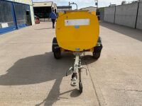 WESTERN 985lt SINGLE AXLE FAST TOW BUNDED METAL FUEL BOWSER - 2