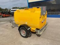 WESTERN 985lt SINGLE AXLE FAST TOW BUNDED METAL FUEL BOWSER - 6