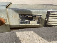 WESTERN 985lt SINGLE AXLE FAST TOW BUNDED METAL FUEL BOWSER - 14