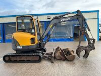VOLVO ECR38 3.3 TON MINI DIGGER - 14