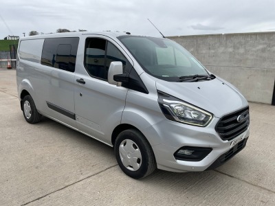 FORD TRANSIT CUSTOM 300 L2 2.0 ECOBLUE 130PS CREW VAN&nbsp;