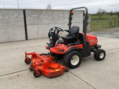 KUBOTA F3090 4WD OUT FRONT DIESEL RIDE ON LAWNMOWER