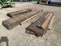 3No. PALLETS OF ASSORTED TIN SHEETS & RIDGE - 7