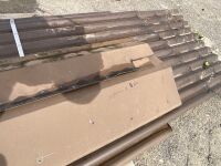 3No. PALLETS OF ASSORTED TIN SHEETS & RIDGE - 10