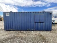 APPROX. 20ft x 8ft ANTI VANDAL COMBI SITE OFFICE / STORAGE CONTAINER - 20