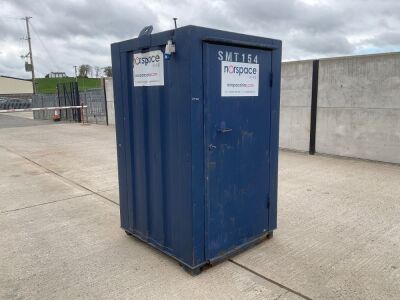 APPROX. 4ft x 4ft ANTI VANDAL MAINS SITE TOILET &nbsp;