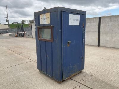 APPROX 4ft x 4ft ANTI VANDAL SECURITY HUT KIOSK&nbsp; &nbsp;