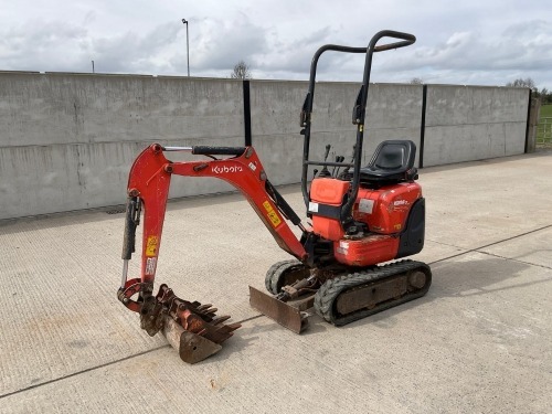 KUBOTA K008-3 1 TON MICRO DIGGER