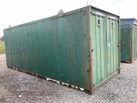 APPROX. 20ft x 8ft ANTI VANDAL STORAGE CONTAINER