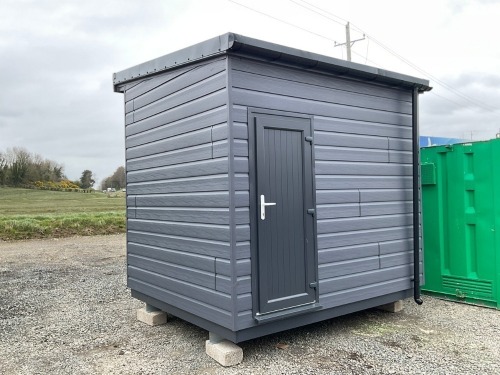 APPROX. 10.9ft x 9ft UNUSED INSULATED MODERN GARDEN ROOM / OFFICE