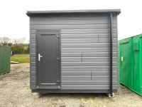 APPROX. 10.9ft x 9ft UNUSED INSULATED MODERN GARDEN ROOM / OFFICE - 2