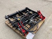 UNUSED JCB HYDRAULIC FORKS POSTITIONER - 4