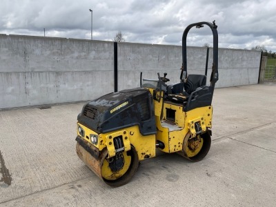 BOMAG BW90AD-5 DIESEL DOUBLE DRUM RIDE ON ROLLER