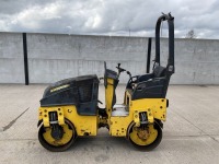 BOMAG BW90AD-5 DIESEL DOUBLE DRUM RIDE ON ROLLER - 2
