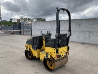BOMAG BW90AD-5 DIESEL DOUBLE DRUM RIDE ON ROLLER - 3