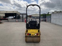 BOMAG BW90AD-5 DIESEL DOUBLE DRUM RIDE ON ROLLER - 4